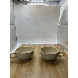 Florence‎ Prolon Set of 2 Cream Ceramic Coffee Mugs with Handles